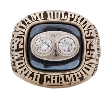 1973 Miami Dolphins Super Bowl Champions Player Ring - Jesse Powell (PSA/DNA)